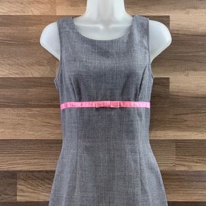 Iz Byer California Gray Sleeveless Vg Look Dress 9